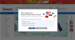 Desktop Screenshot of global.gmarket.co.kr